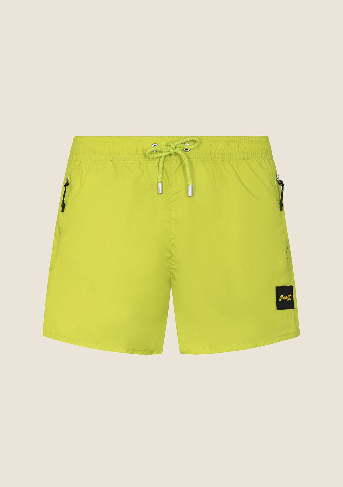 Image of Shorts cara F**K Lime M01BU03-LI