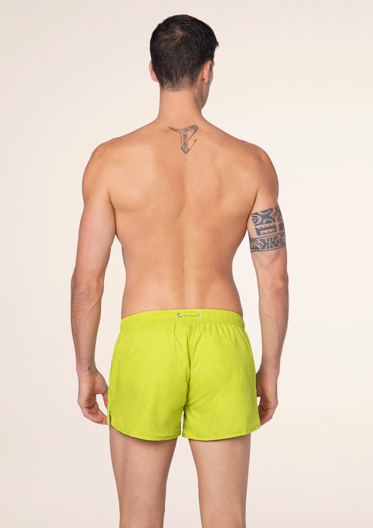 Shorts cara F**K Lime M01BU03-LI