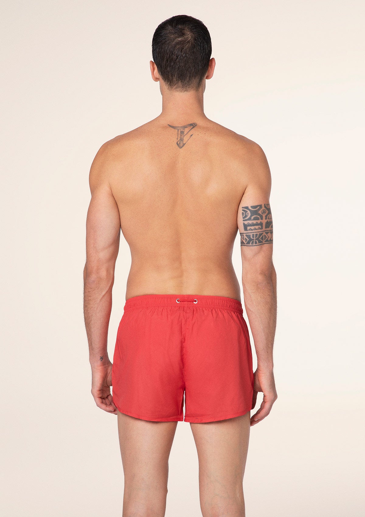 Szorty człowieku F**K Czerwony M01BU03-RD