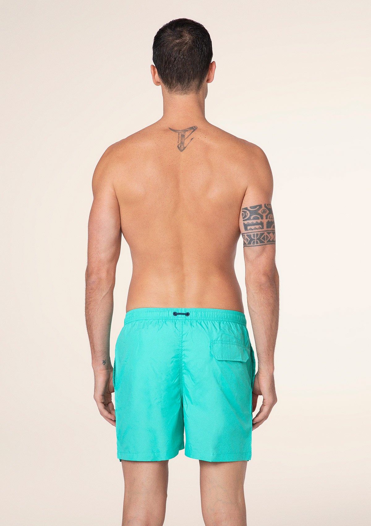 Shorts Uomo F**K Verde Acqua M01BU04-AQ
