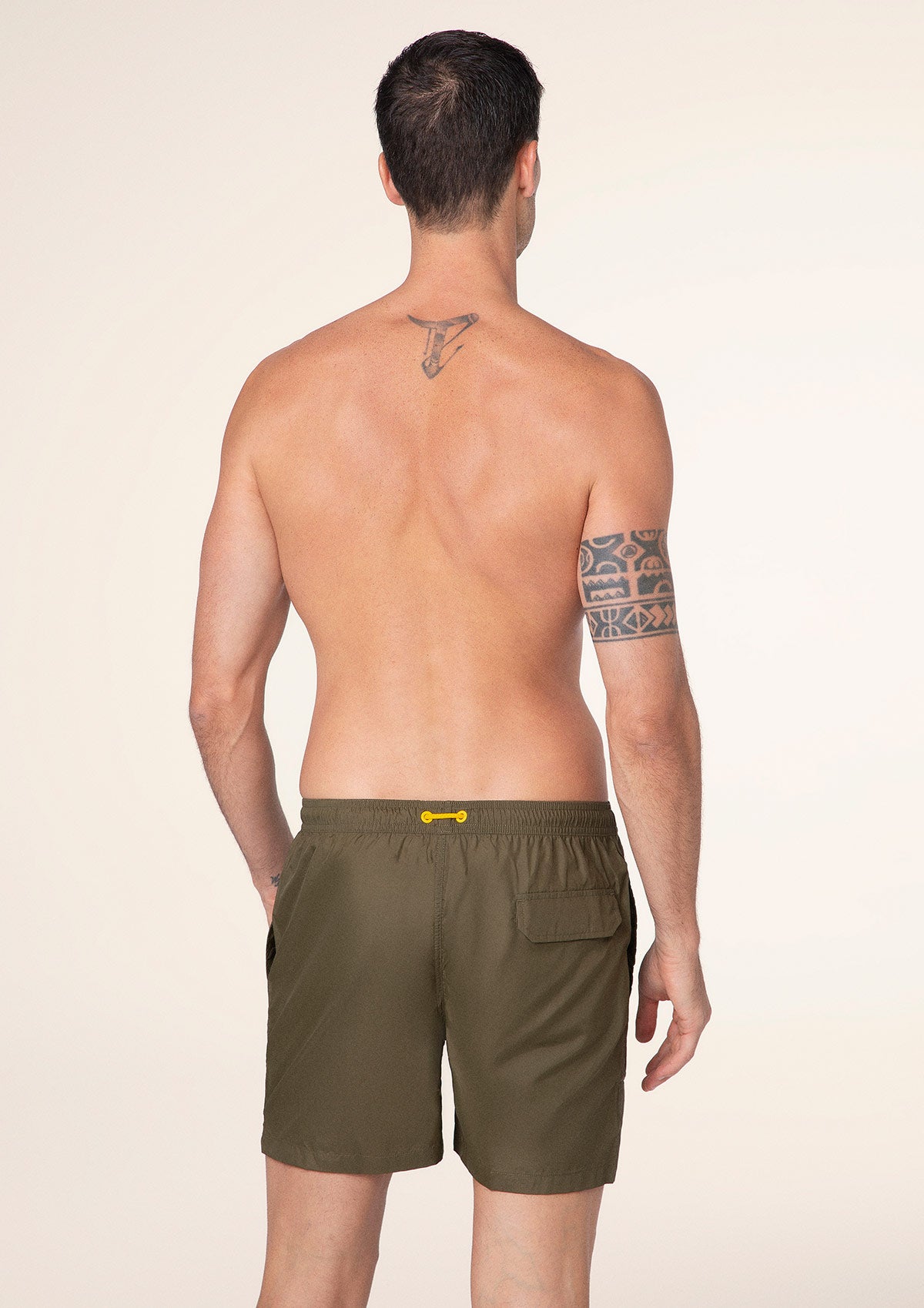 Shorts Uomo F**K Verde Militare M01BU04-MG
