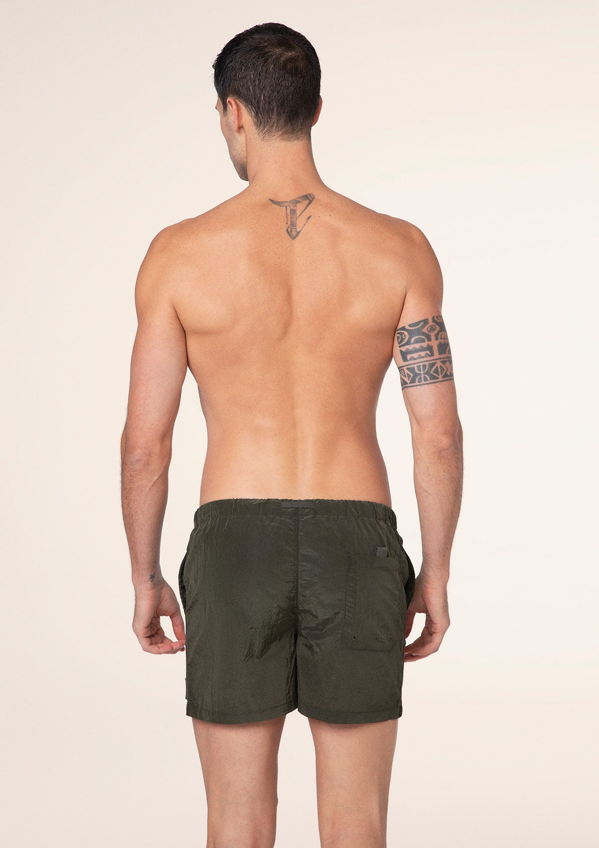 Shorts Uomo F**K Verde Militare M01BU06-MG