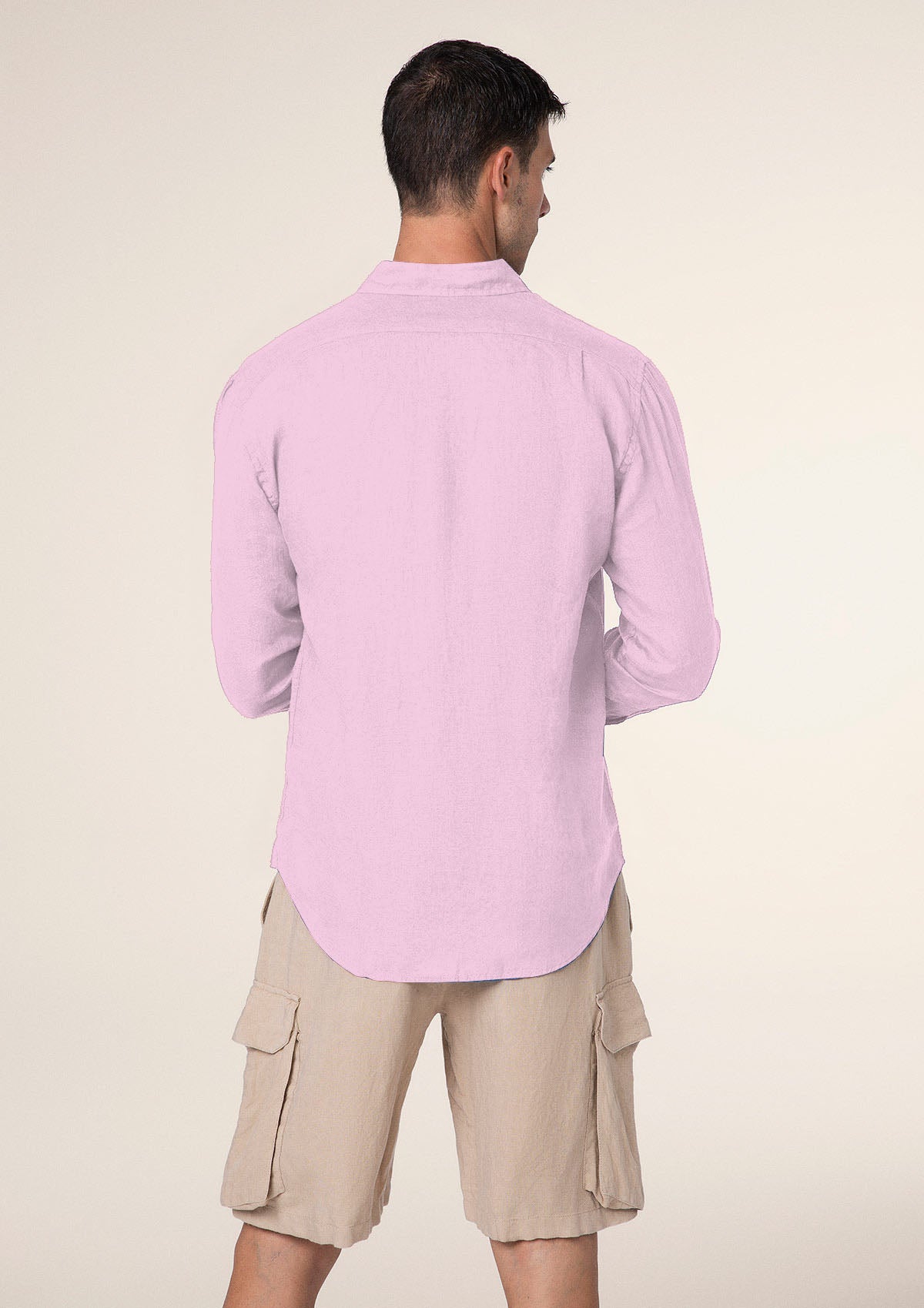 Këmishë për burra f ** k rosa m01cl40-pk