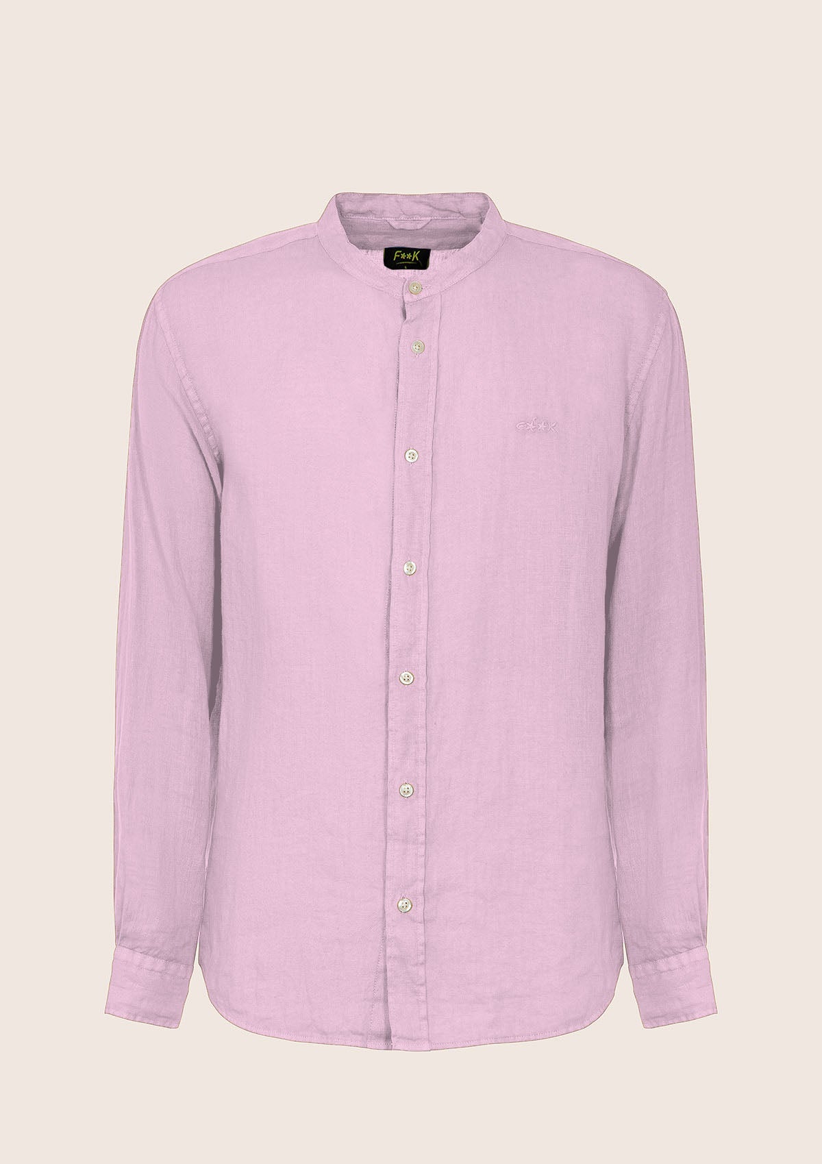 Άνδρας πουκάμισο F**K ROSA M01CL41-PK