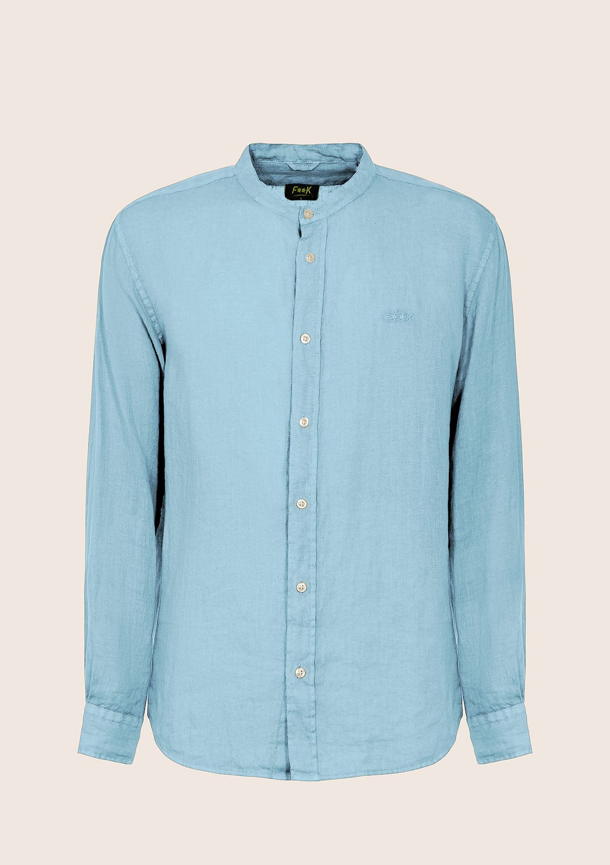 Ανδρικό πουκάμισο F**K Celeste M01CL41-TQ