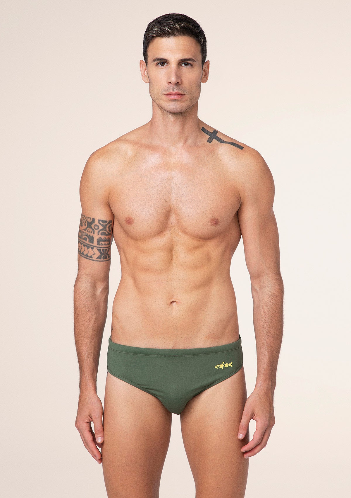 Slip Mann F**K Military Green M01SU20-Mg