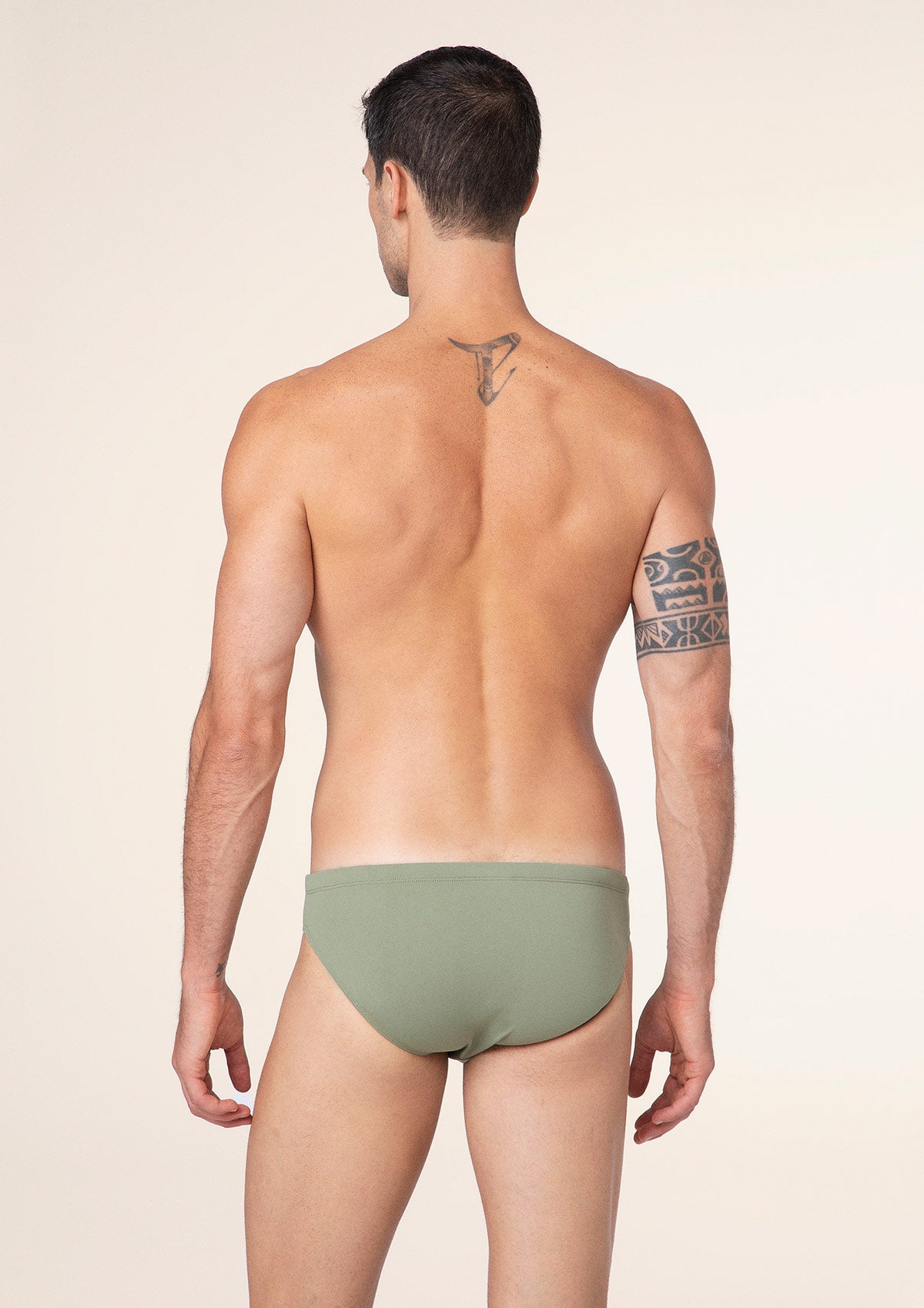 Slip Uomo F**K Verde Militare M01SU21-MG