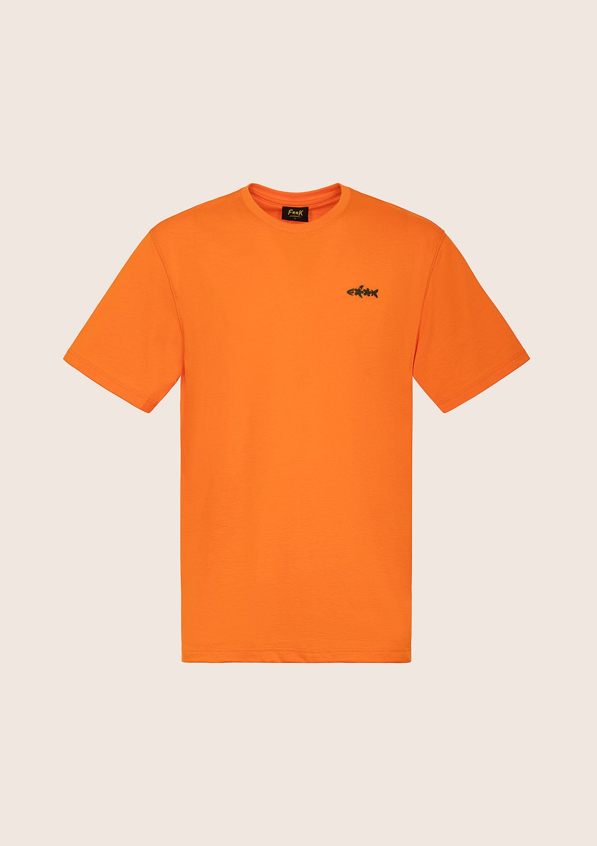 Men's T-shirt F**K Orange m01ts70-organ