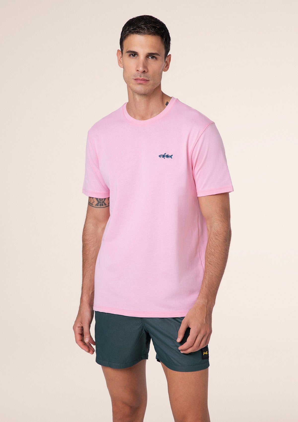 Image of Men's T-shirt F**K Rosa m01ts70-PK