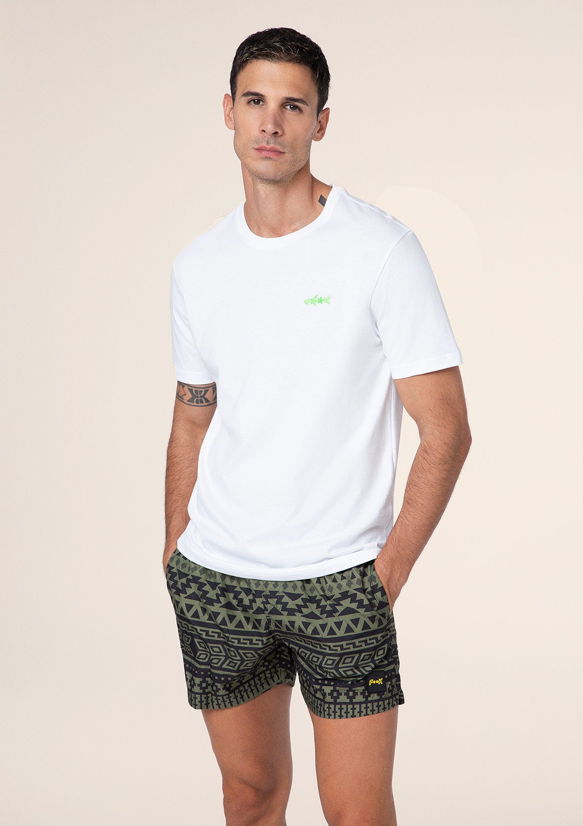 T-Shirt Uomo F**K Bianca M01TS70-WH