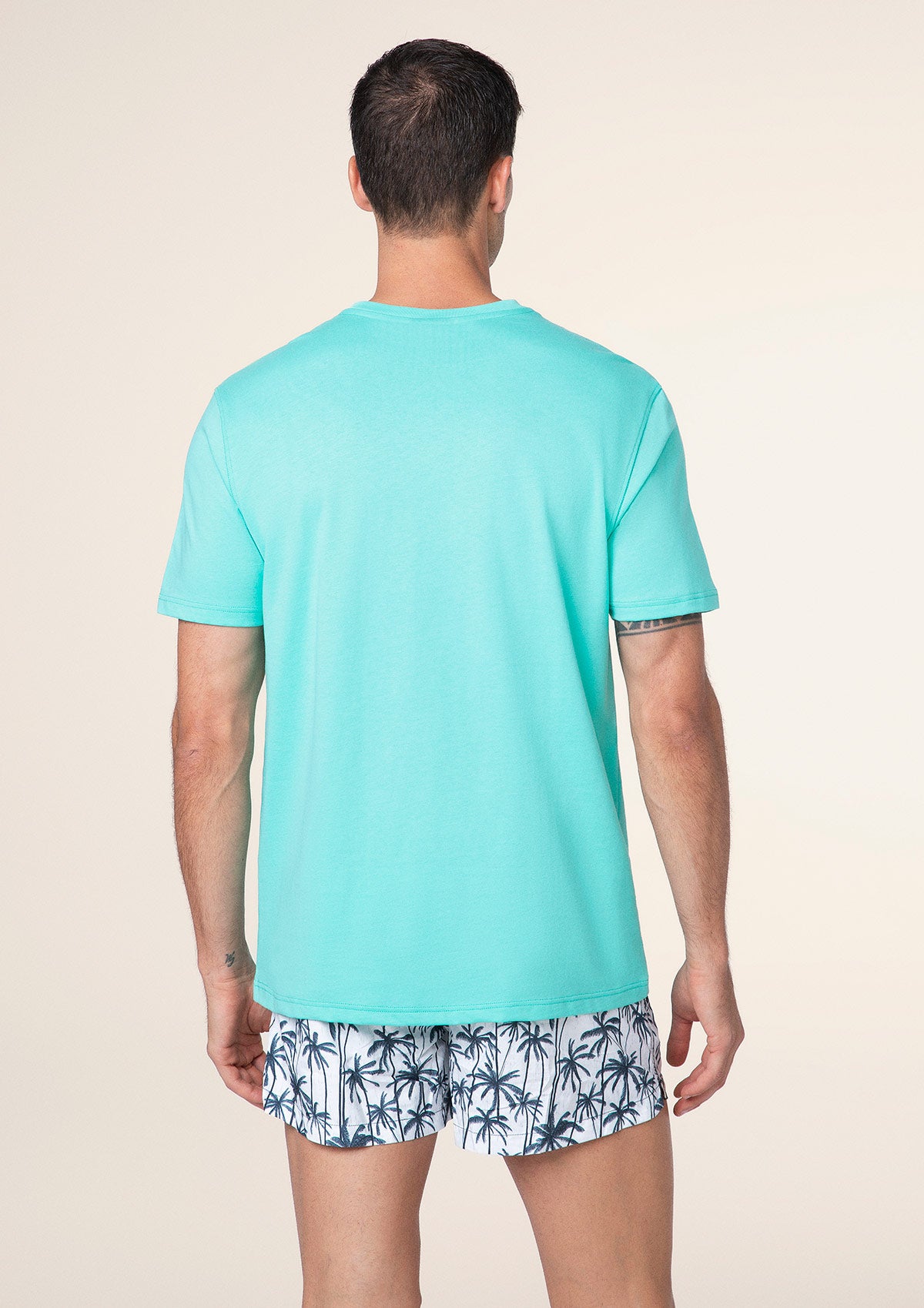 Men's T-shirt F**K Water green m01s72-AQ