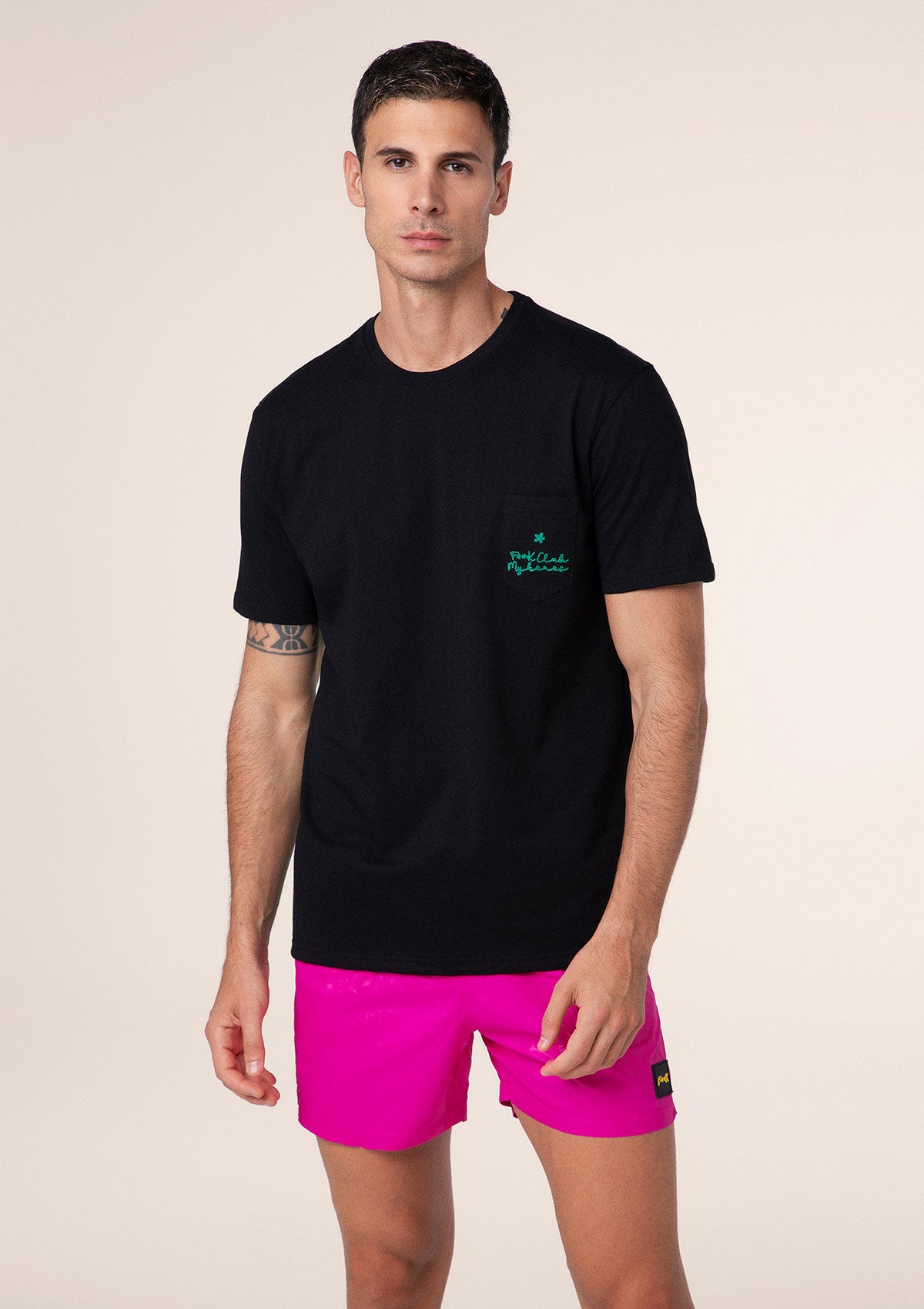 Image of Men's T-shirt F**K Black M01TS72-BK