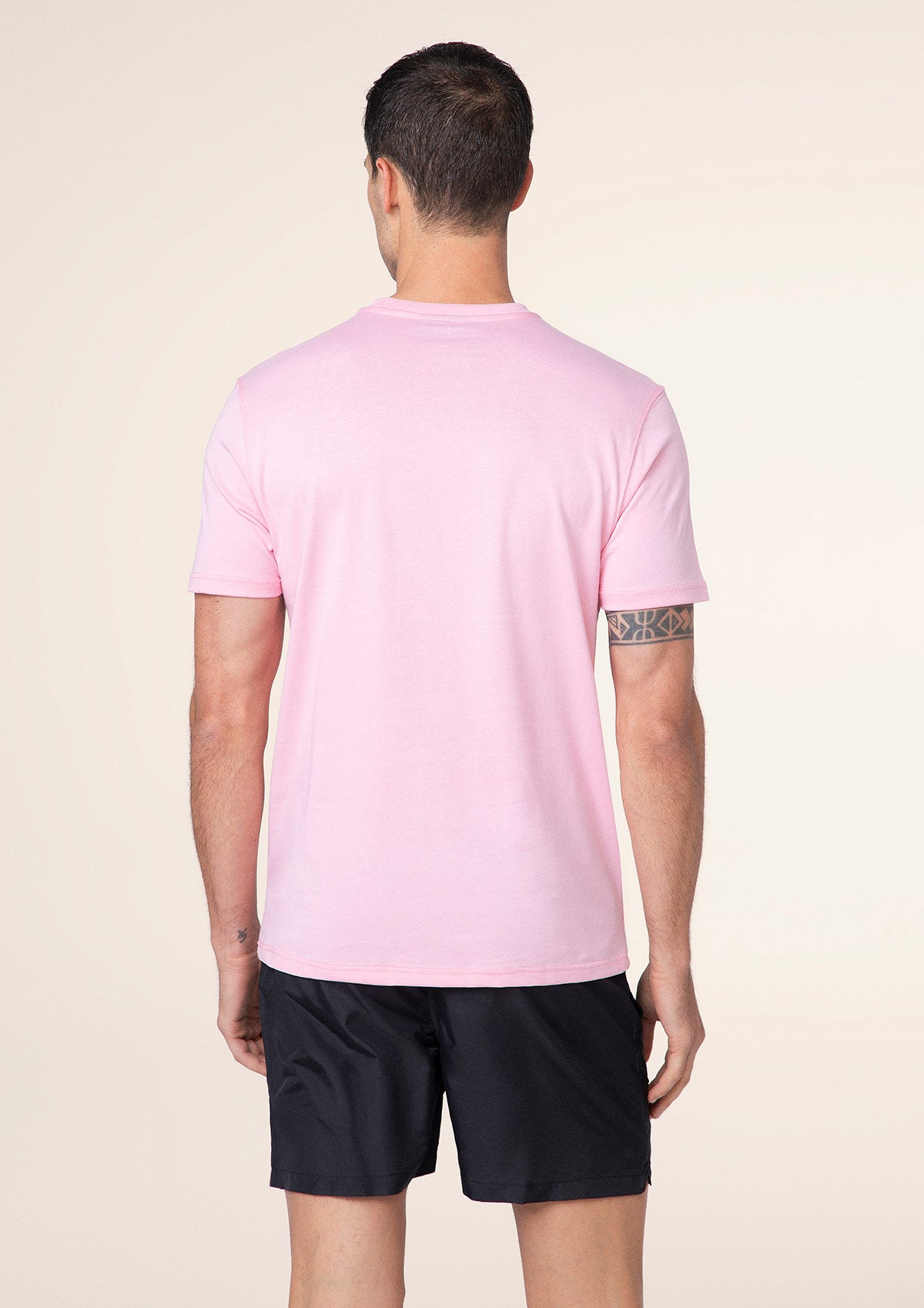 Męska koszulka F**K Rosa M01S72-PK