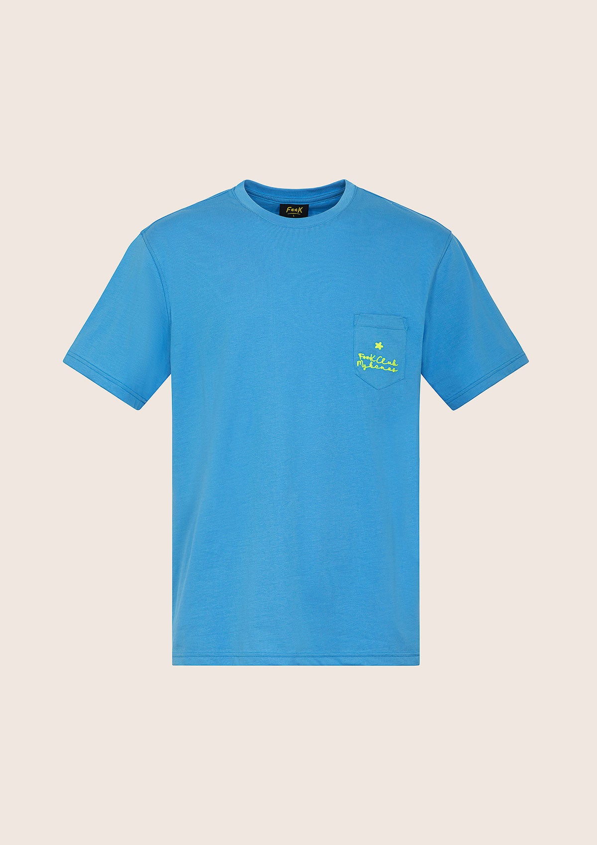 Men's T-shirt F**K Turquoise m01ts72-tq