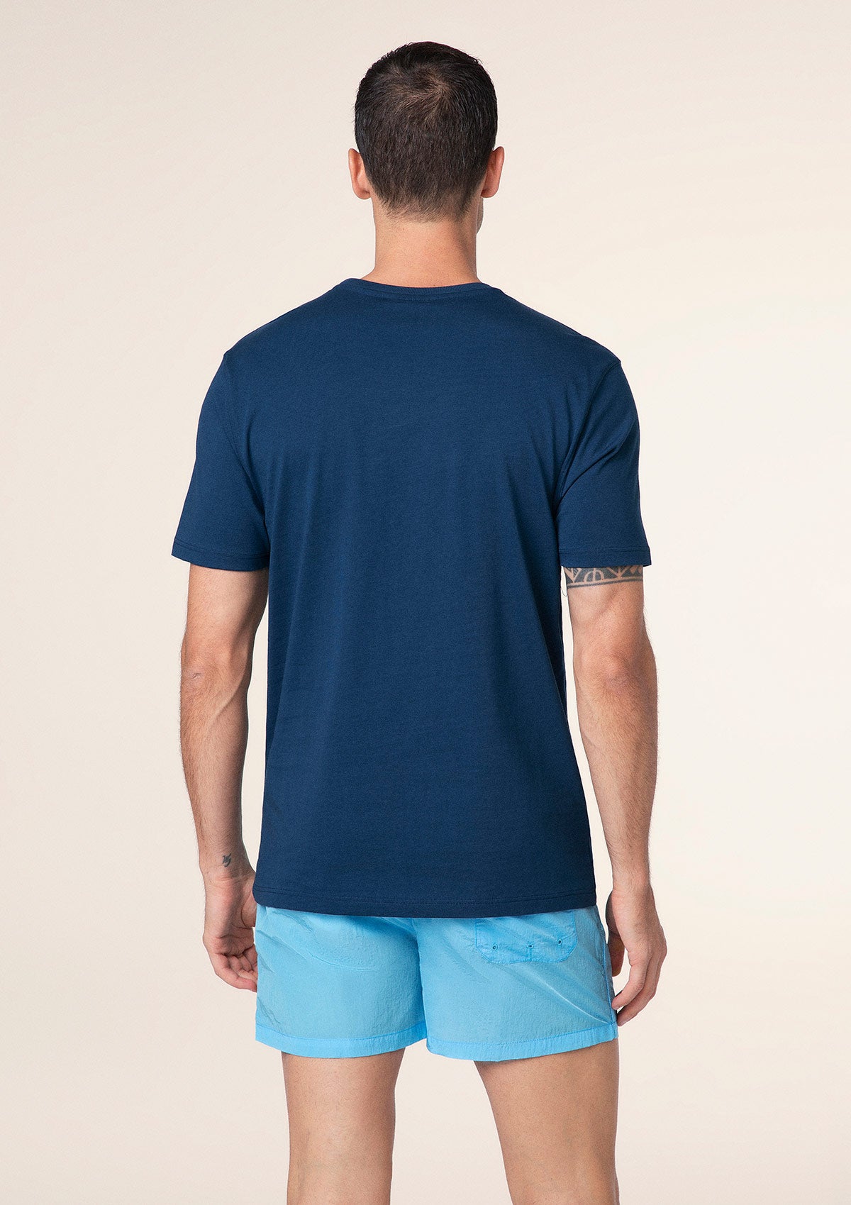 Men's T-shirt F**K Blu m01s75-Blu