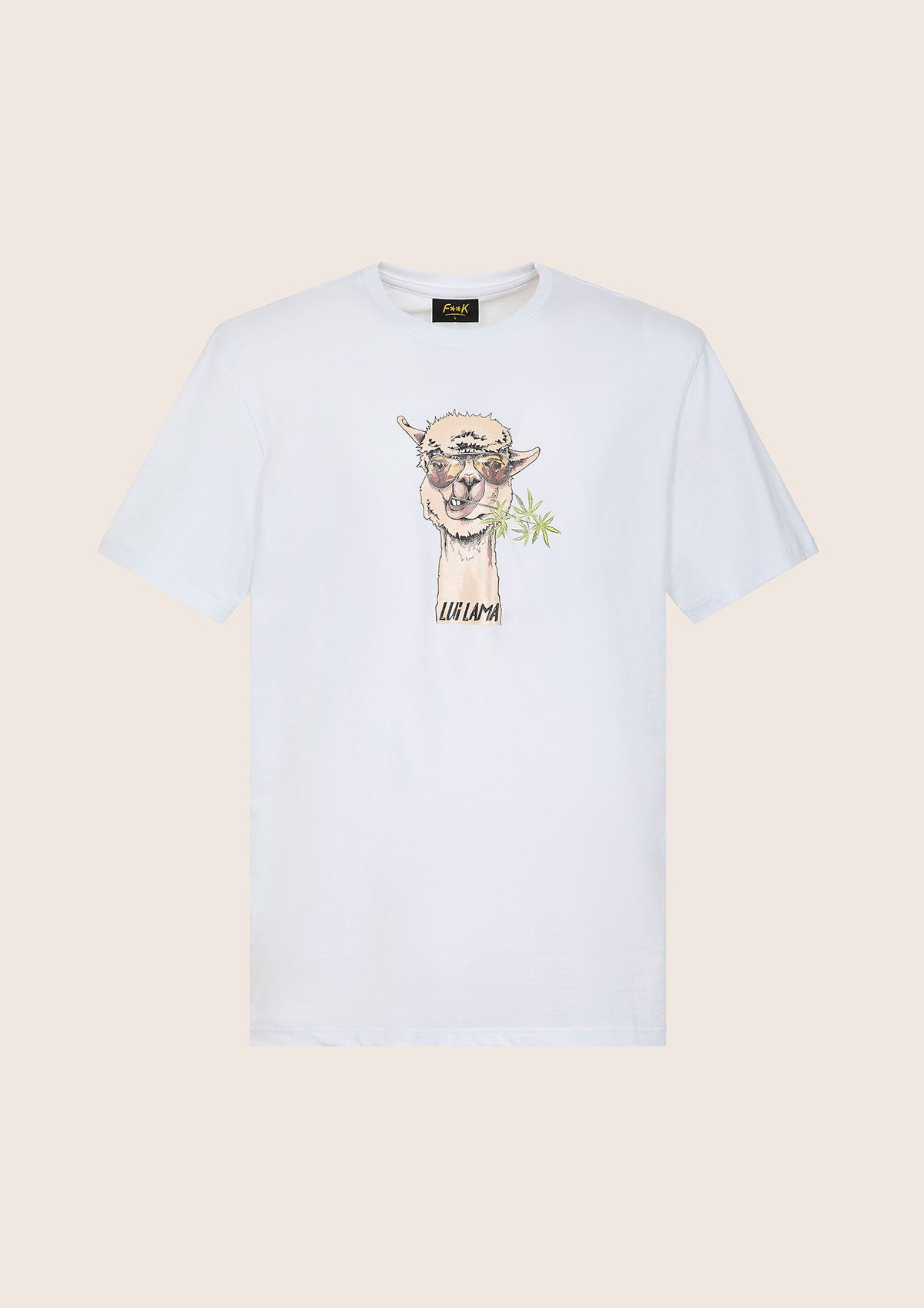 Image of T-Shirt Uomo F**K Bianca M01TS79-WH