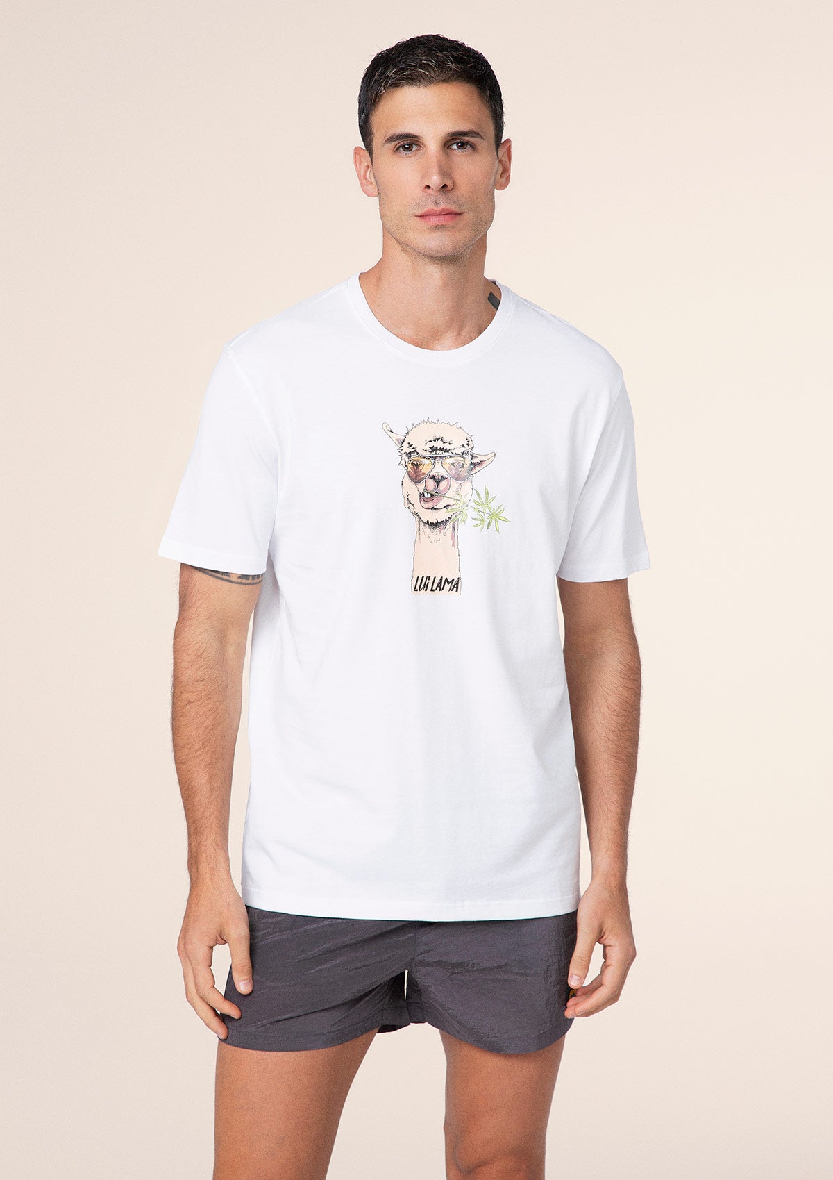 T-Shirt Uomo F**K Bianca M01TS79-WH