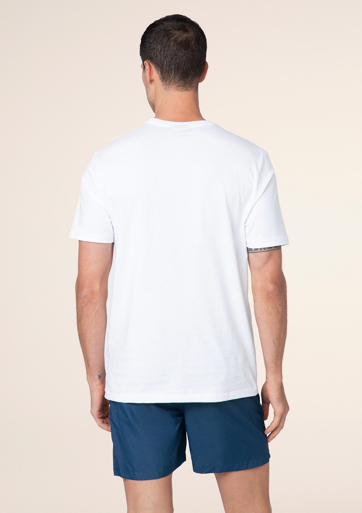 Camiseta para hombres F**K White M01TS87-WH