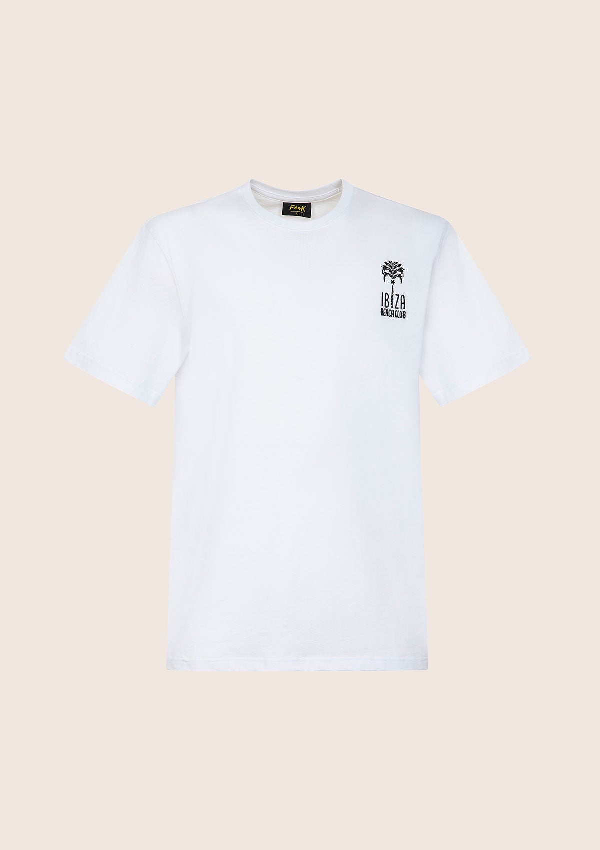 Image of T-Shirt Uomo F**K Bianca M01TS88-WH