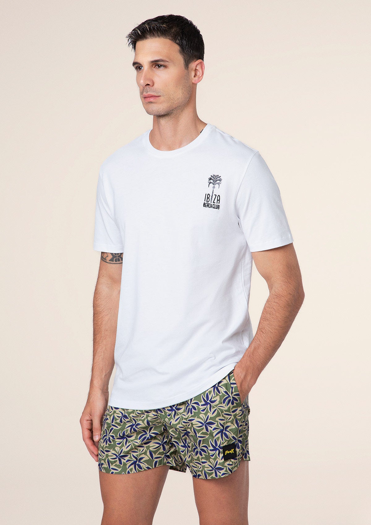 T-Shirt Uomo F**K Bianca M01TS88-WH