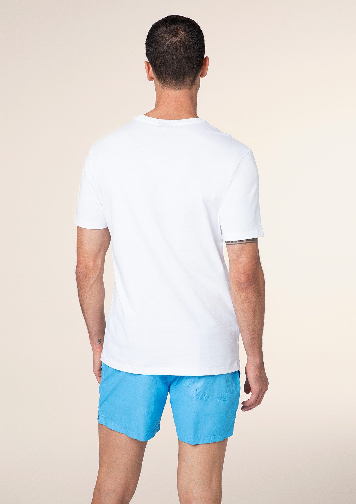 Heren t-shirt F**K Witte m01ts90-wh