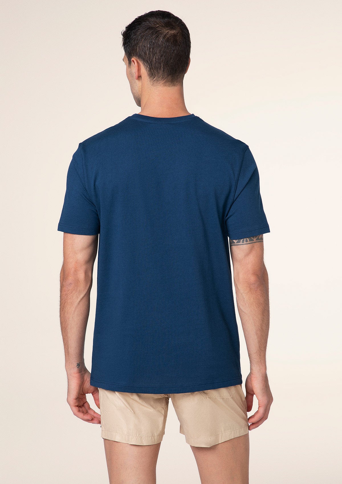 T-shirt për burra f ** k blu m01ts92-bu