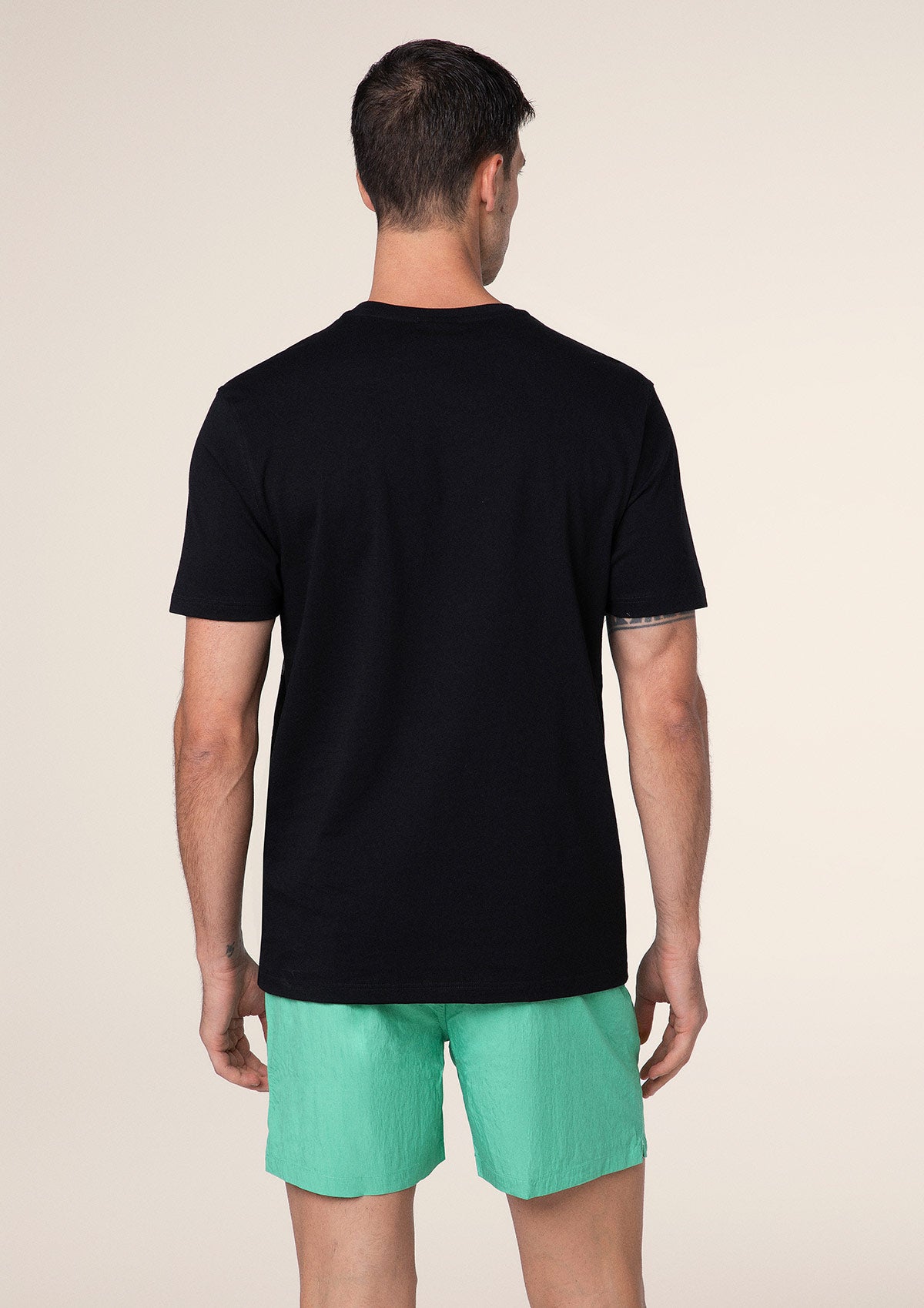 Heren t-shirt F**K Zwart M01TS95-BK