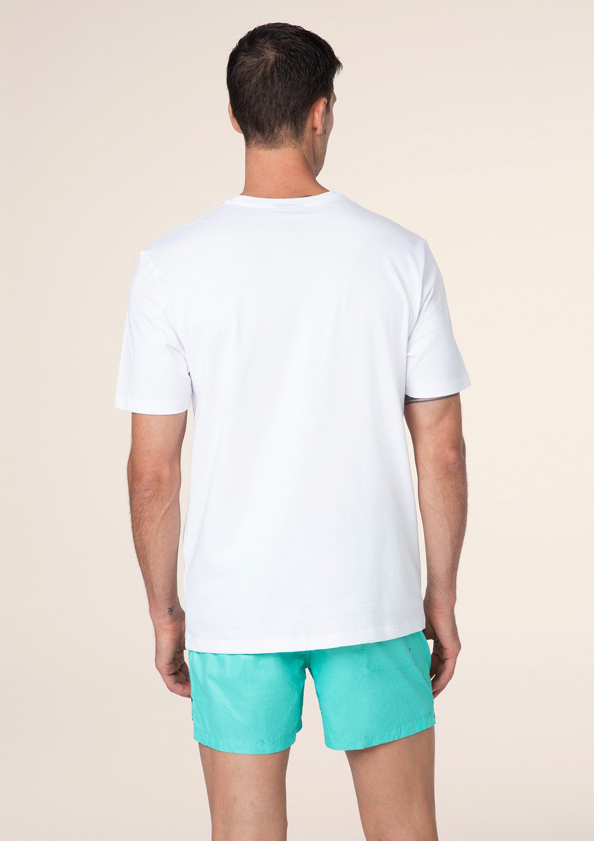 Camiseta para hombres F**K White M01TS96-WH