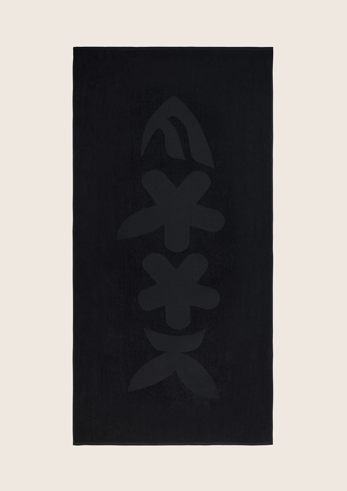 Men's sea towel F**K Black M01TU86-BK