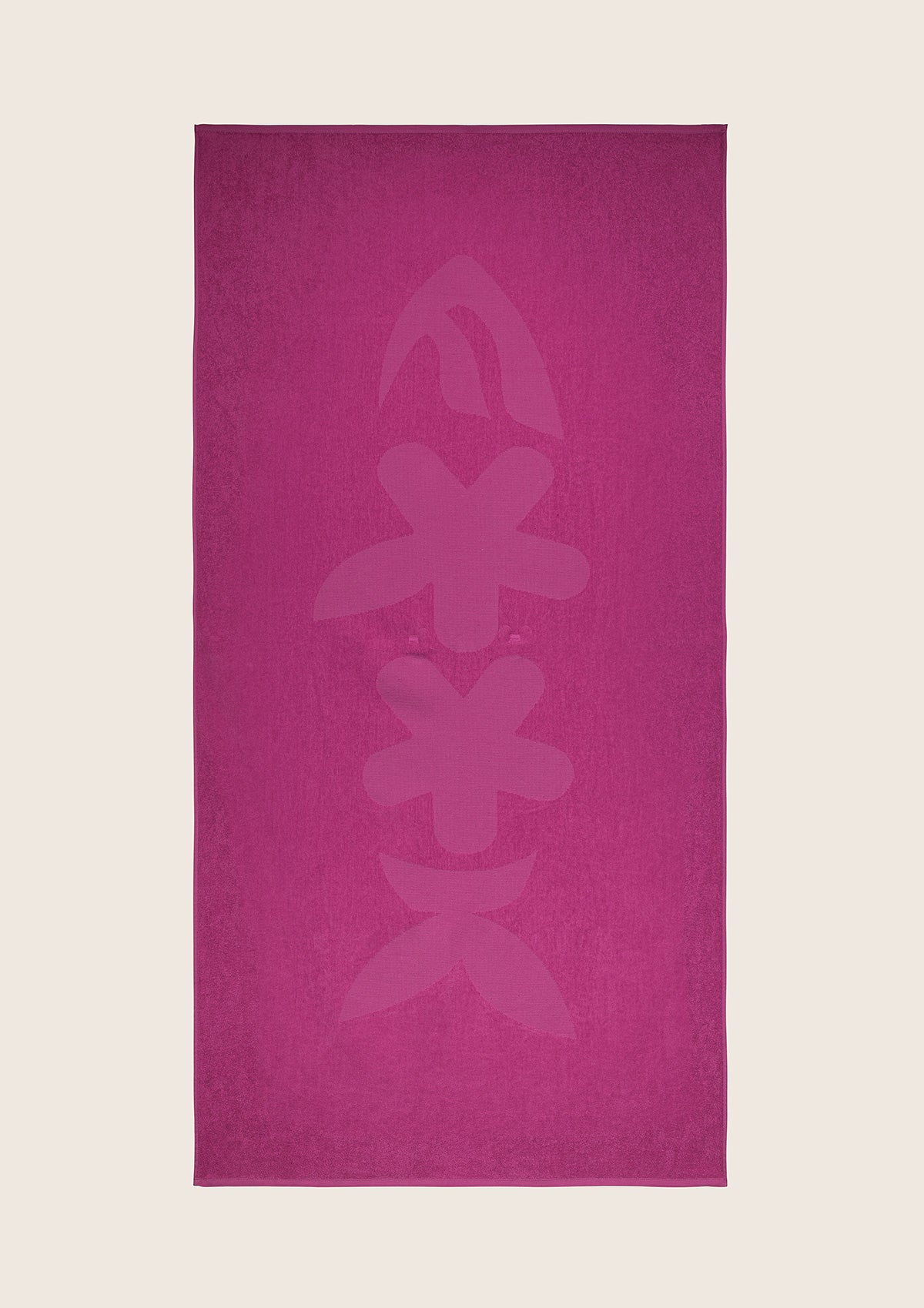 Men's sea towel F**K Fluo M01tu86 -ff fuchsia