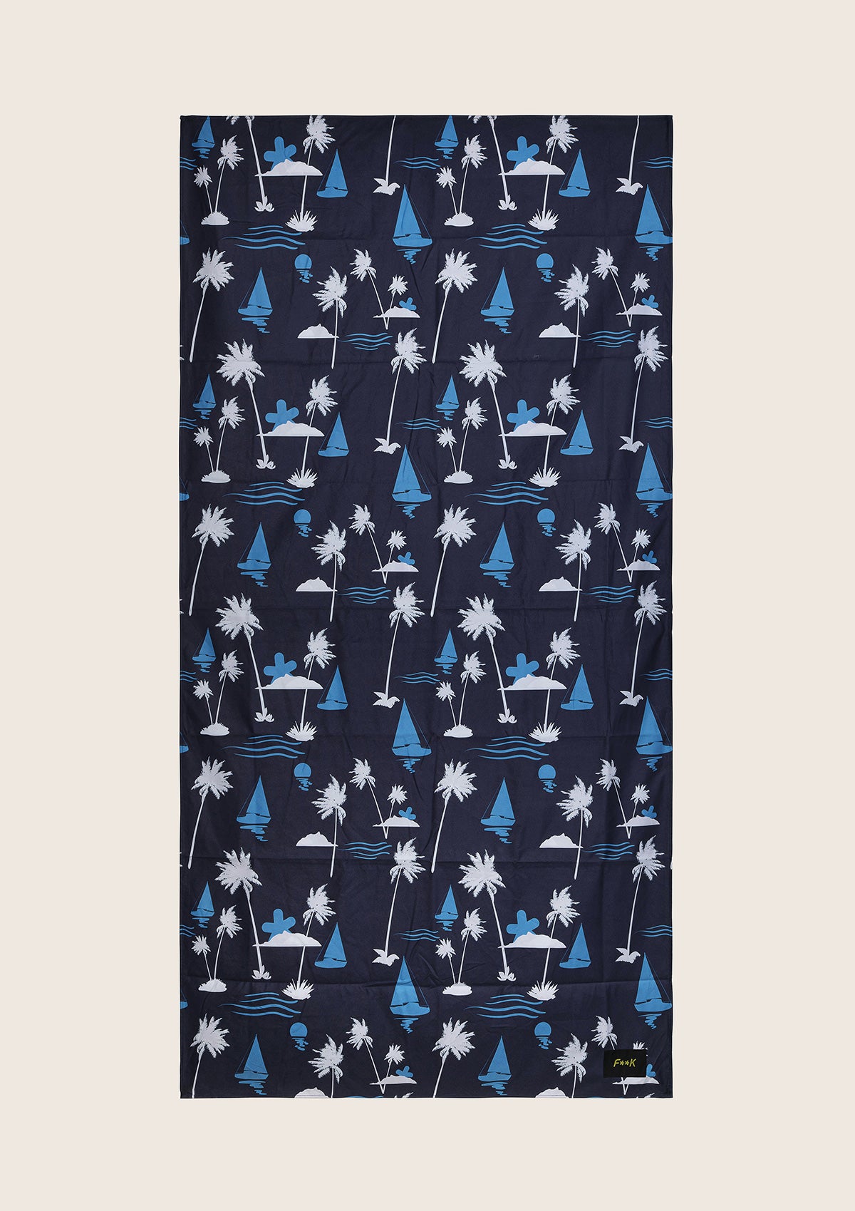 Men's sea towel F**K Fantasy m04ta85-x26