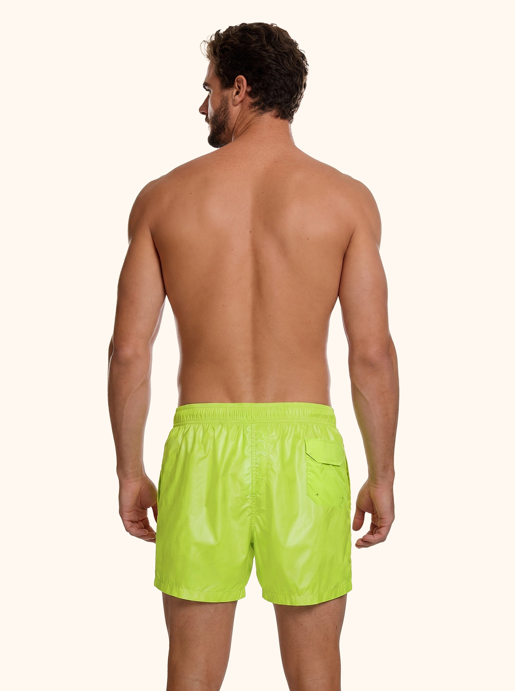 Image of Men's Shorts F**K Fluo Yellow SM5002-FY