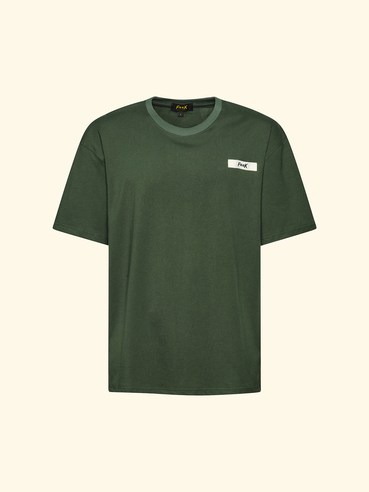 Image of T-shirt Homme F**K Vert SM6002-VS
