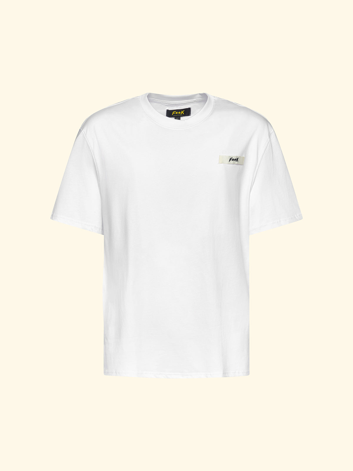 Men's T-Shirt F**K White SM6002-WH