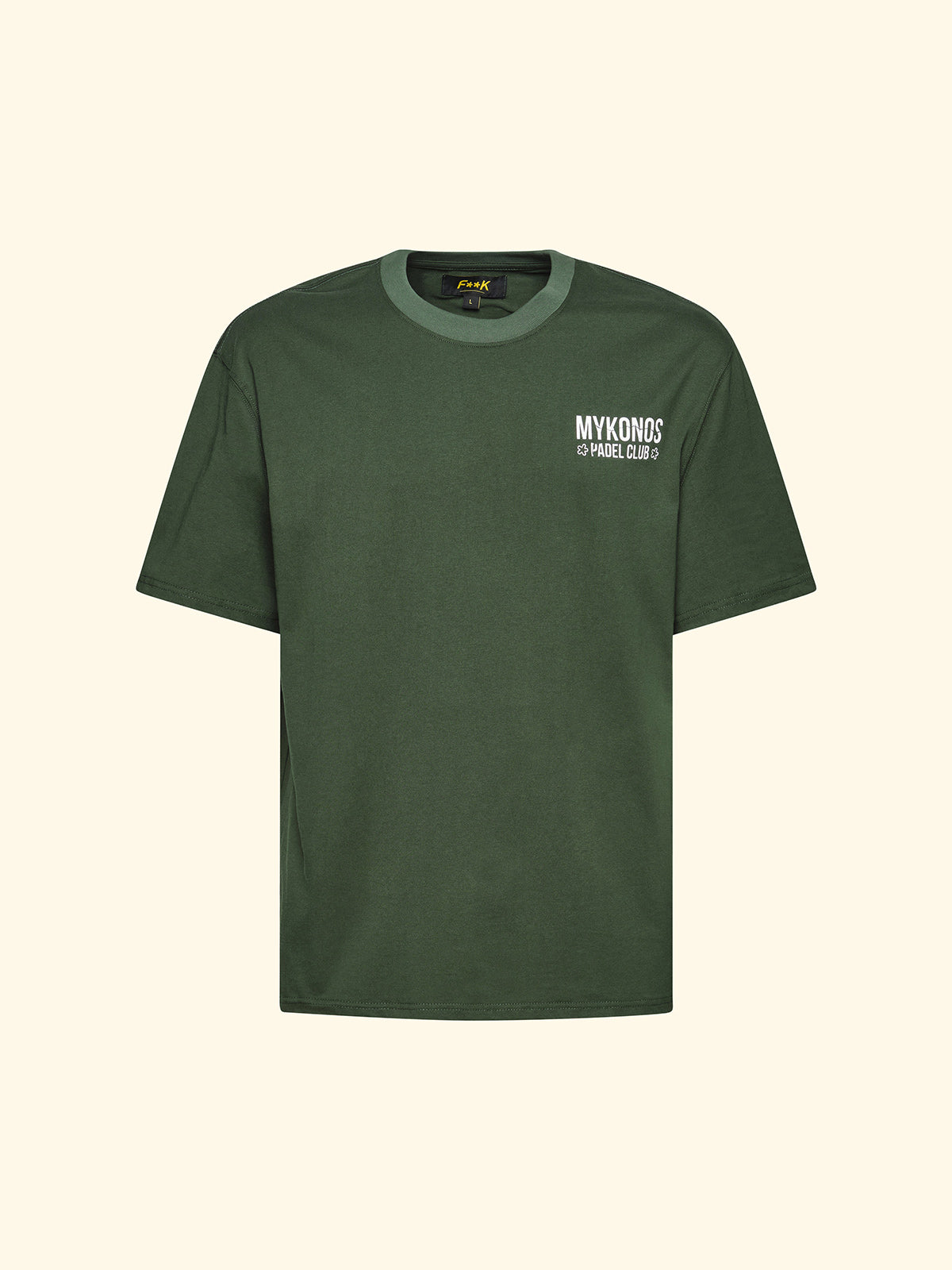 Herren-T-Shirt F**K Grün SM6007-VS