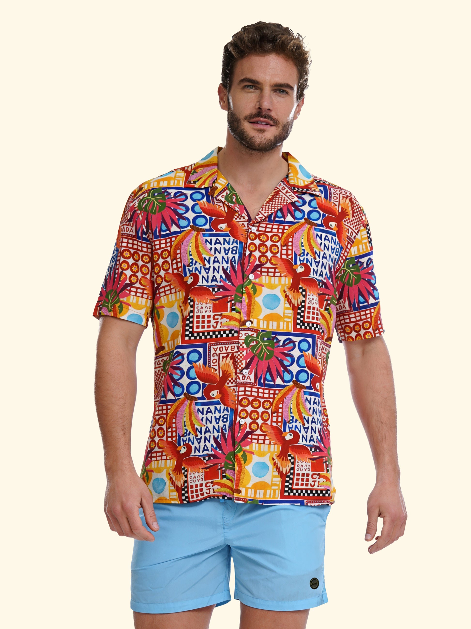 Men's shirt F**K Fantasy SM6550-X08