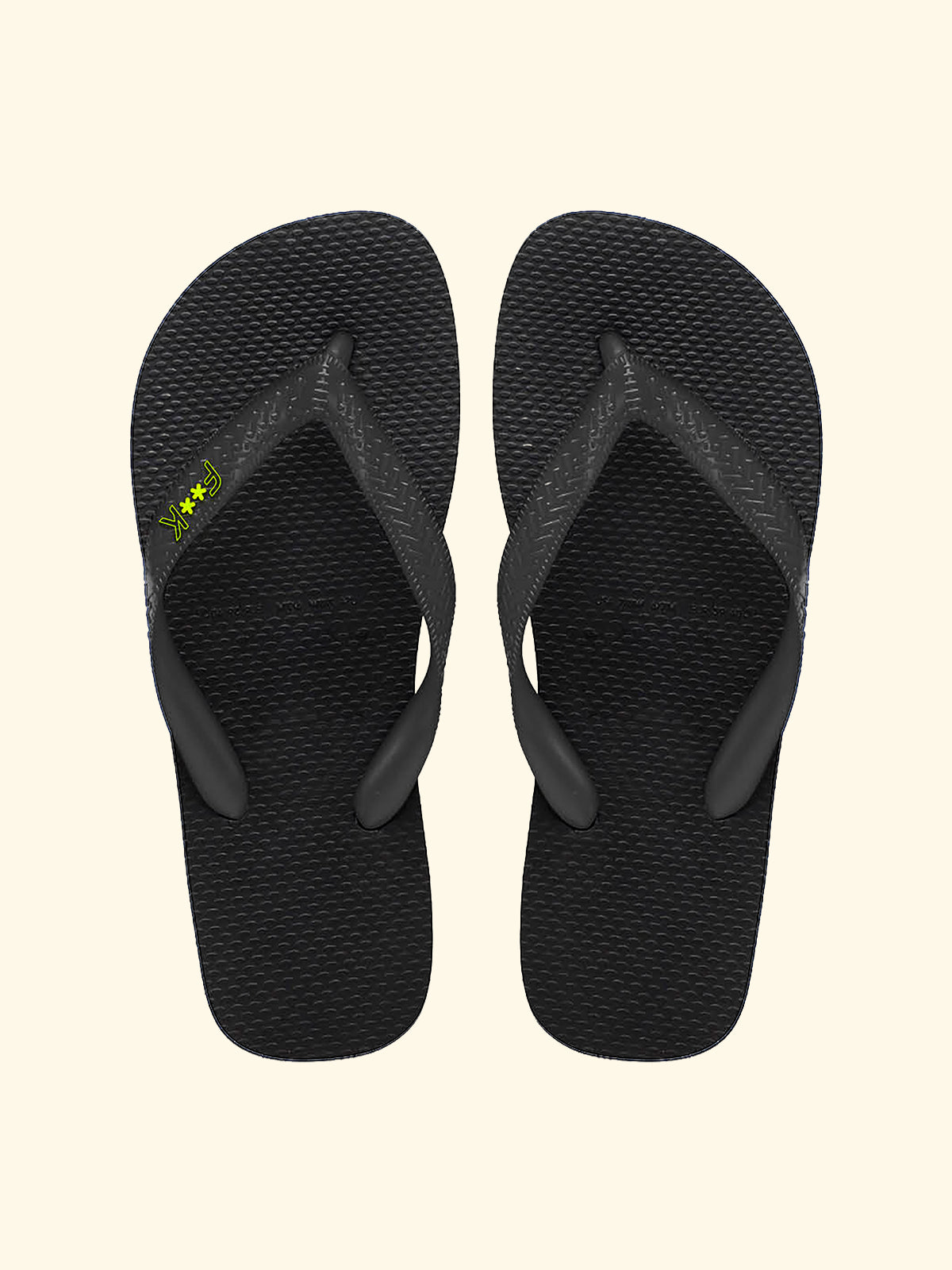 Infradito Uomo F**K Nero SM8004-BK
