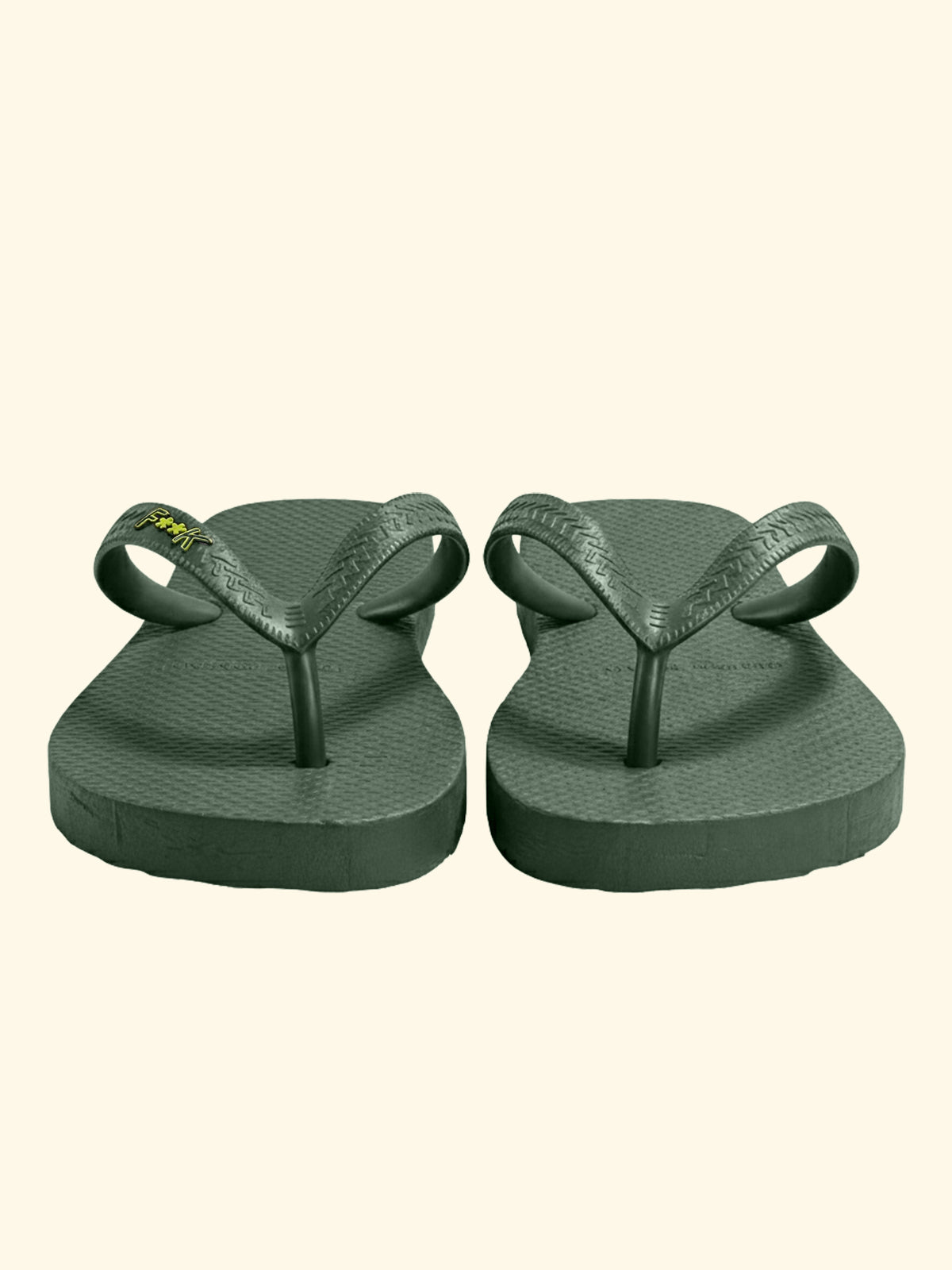 Infradito Uomo F**K Verde Militare SM8004-MG