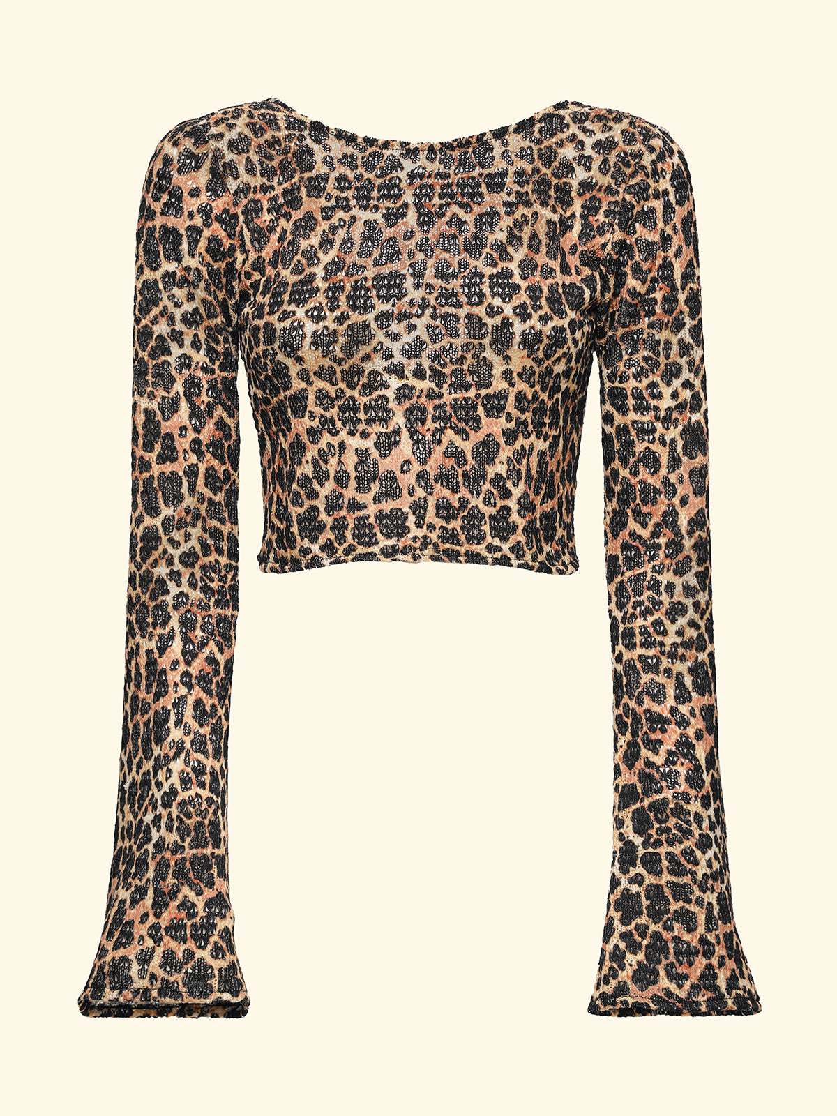 Image of Haut court à manches longues pour femmes F**K Fantaisie SW0136-X01