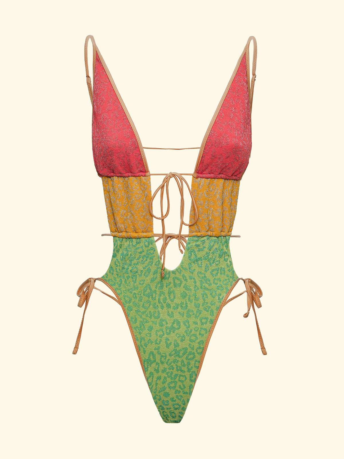 Image of Trikini para mujer F**K Oro SW0162GD