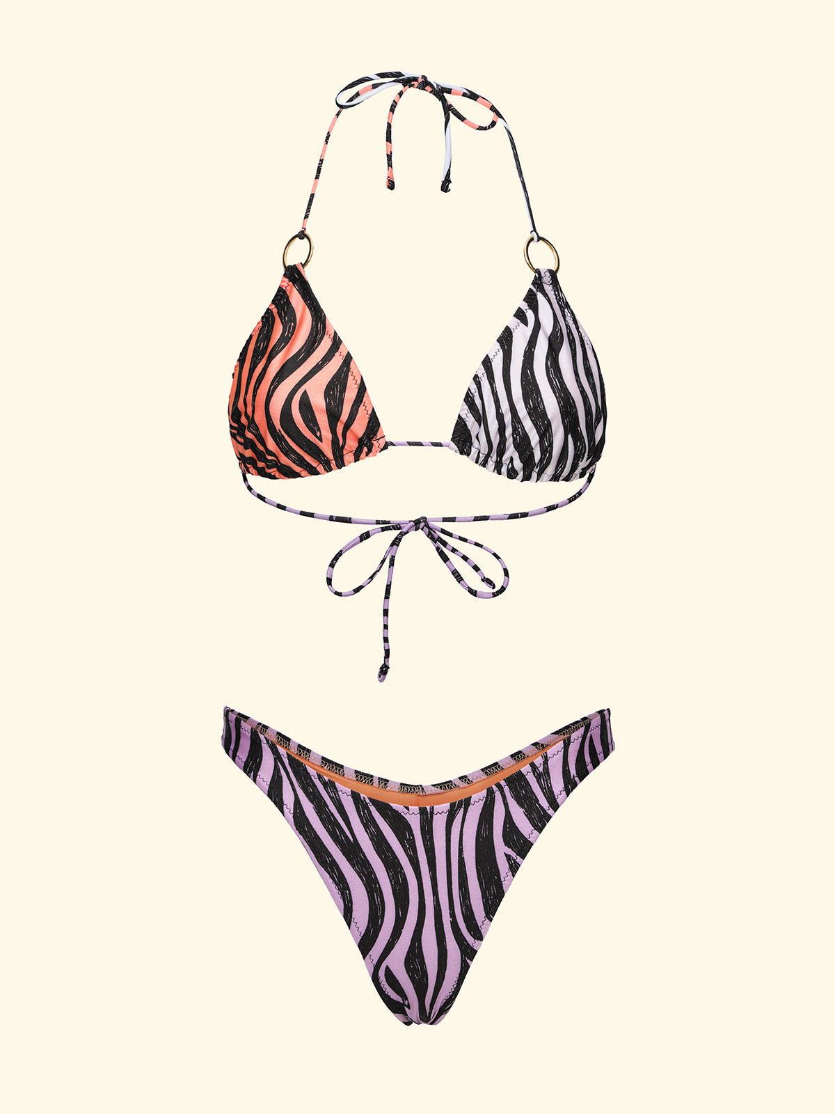 Image of Damskie bikini F**K Trójkąt z Slip Amerykańska naprawiono fantasy SW0181-X10