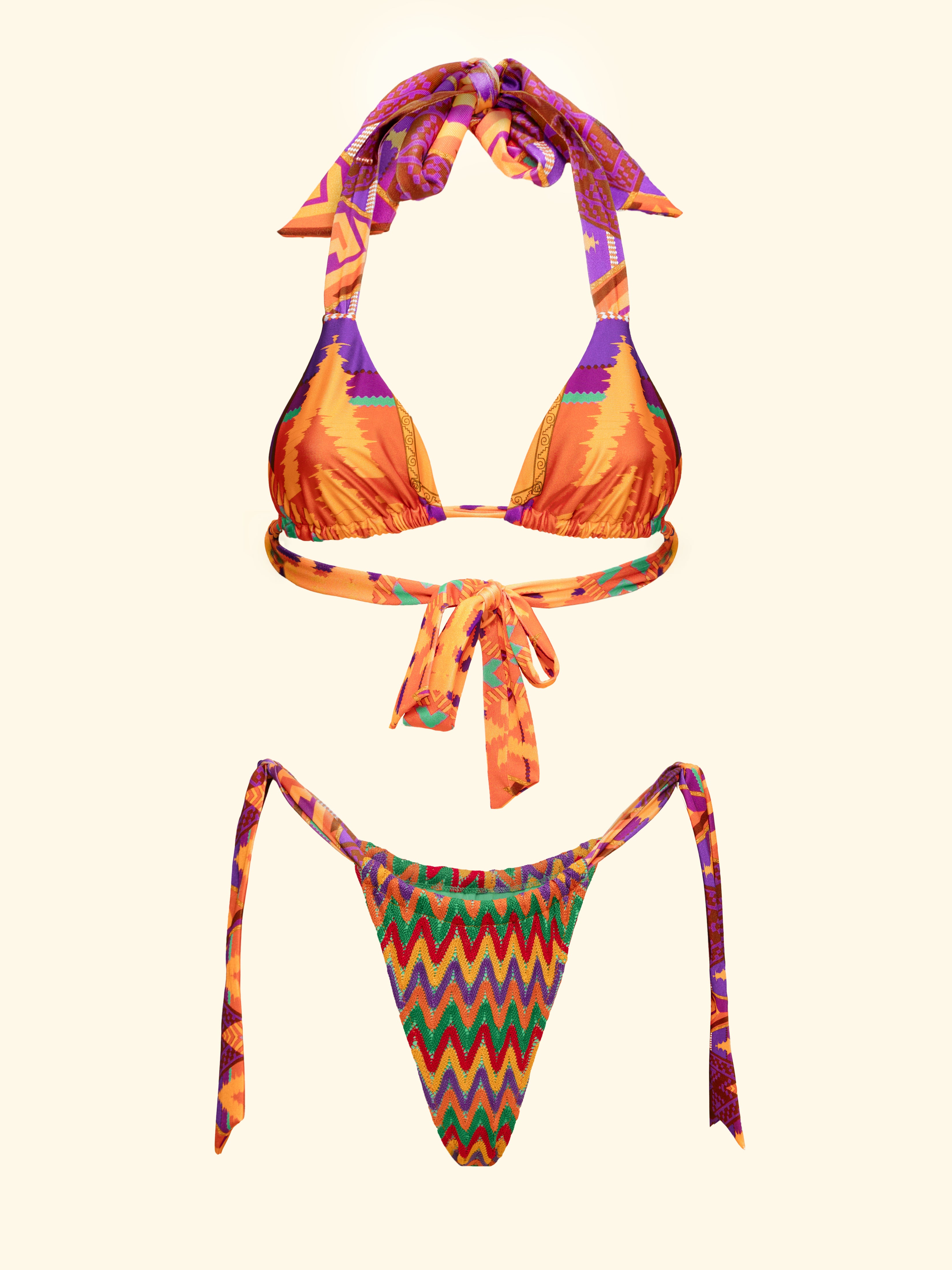 Image of Women's Bikinis F**K Triangle with Slip Adjustable Fantasy SW0230-X11