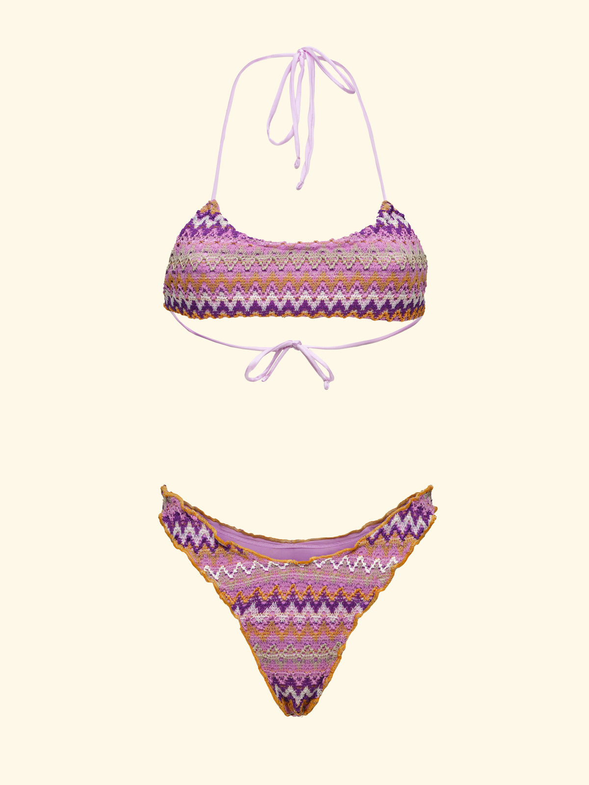 Dames bikini's F**K Verstelbare top met Slip Amerikaans vast veelkleurig SW0295-MC