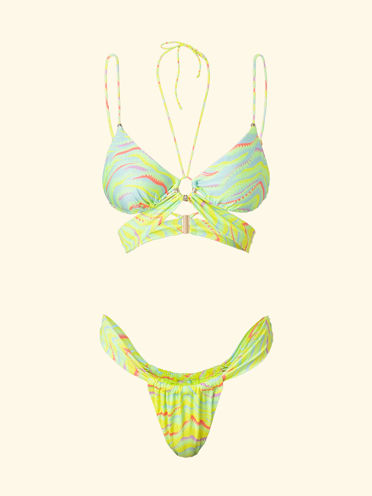 Γυναικεία μπικίνι F**K Τρίγωνο με Slip Brazilian Fixed Fantasy SW0341-X35