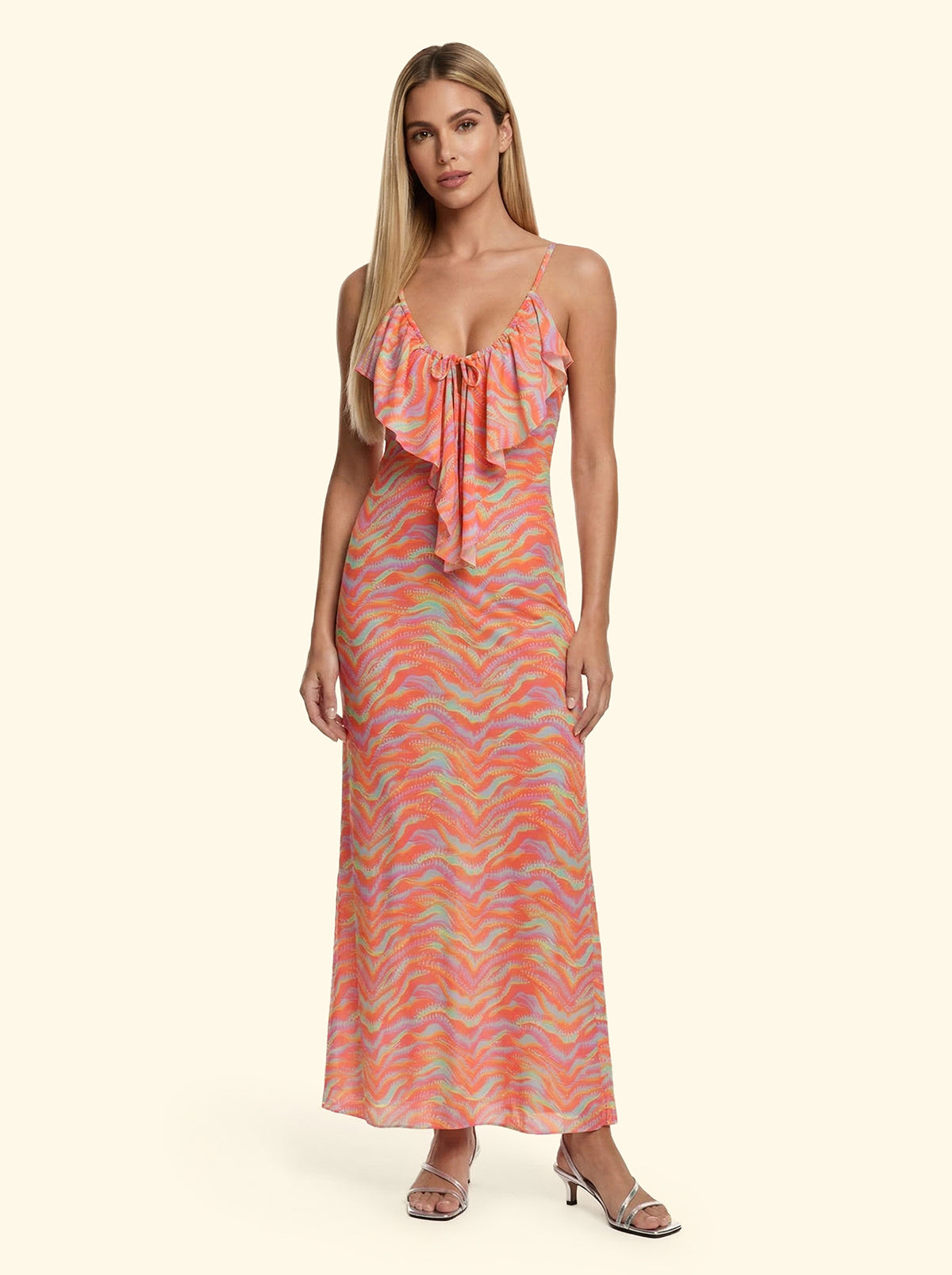 Robe longue pour femmes F**K Fantaisie SW0357-X21