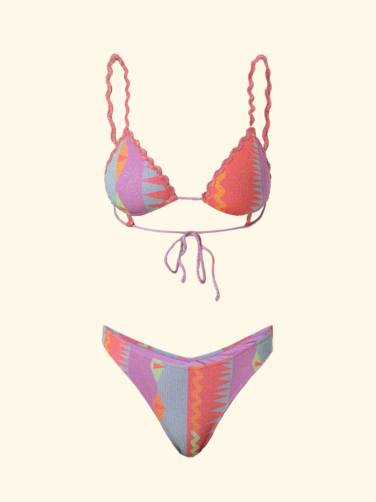 Image of Damen-Bikinis F**K Dreieck mit Slip American Fixed Fantasy SW0370-X26