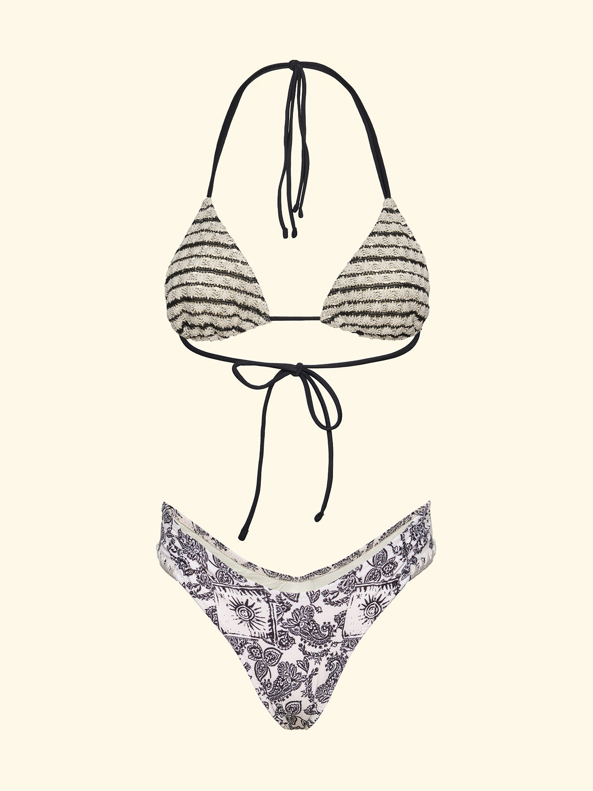 Image of Γυναικεία μπικίνι F**K Τρίγωνο με Slip American Fixed Fantasy SW0400-X36