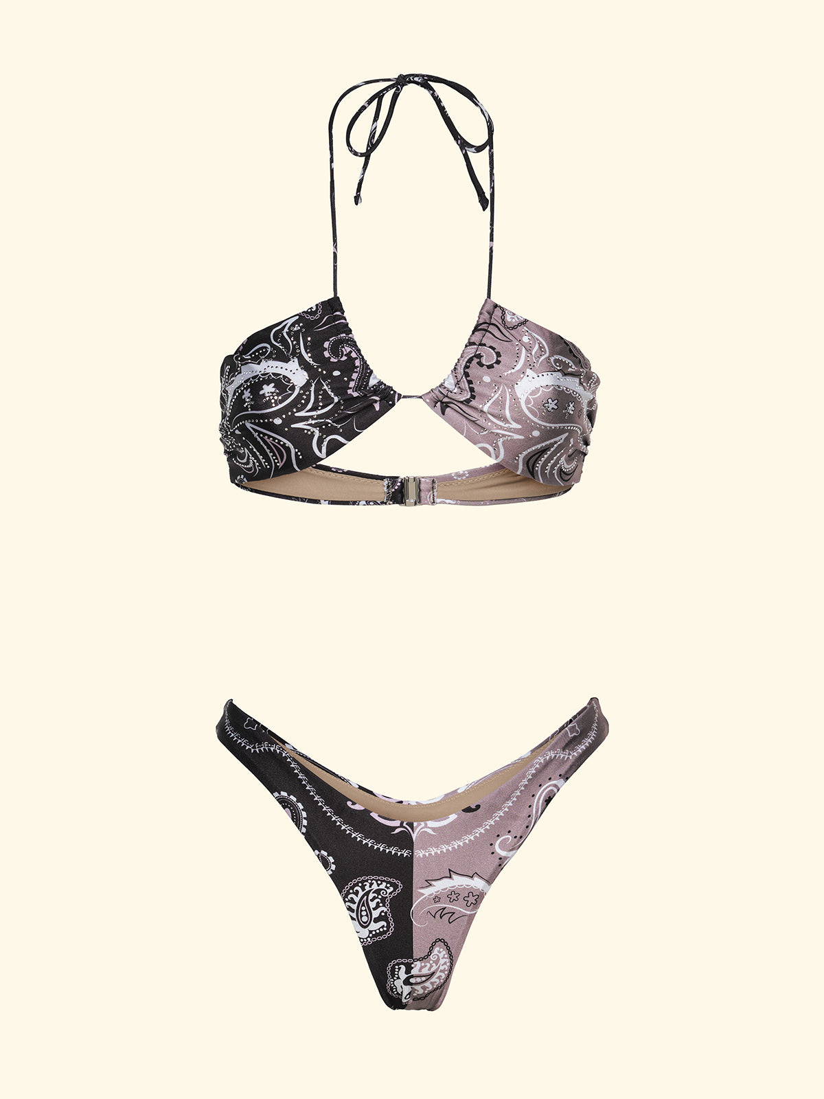 Women's Bikinis F**K Band with Slip American Fixed Fantasy SW0501-X55