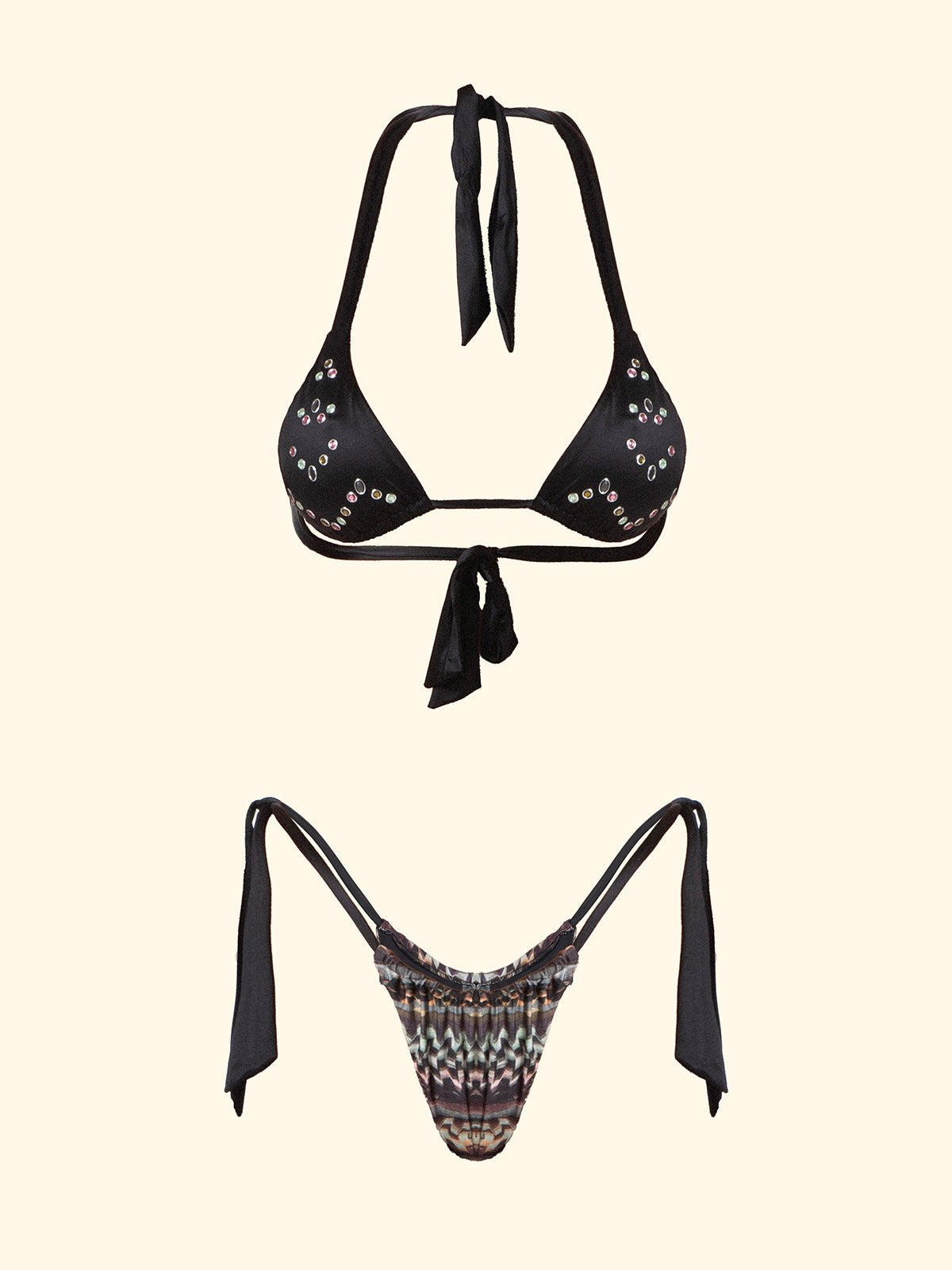 Damen-Bikinis F**K Dreieck mit Slip verstellbare Fantasia SW0620-X65