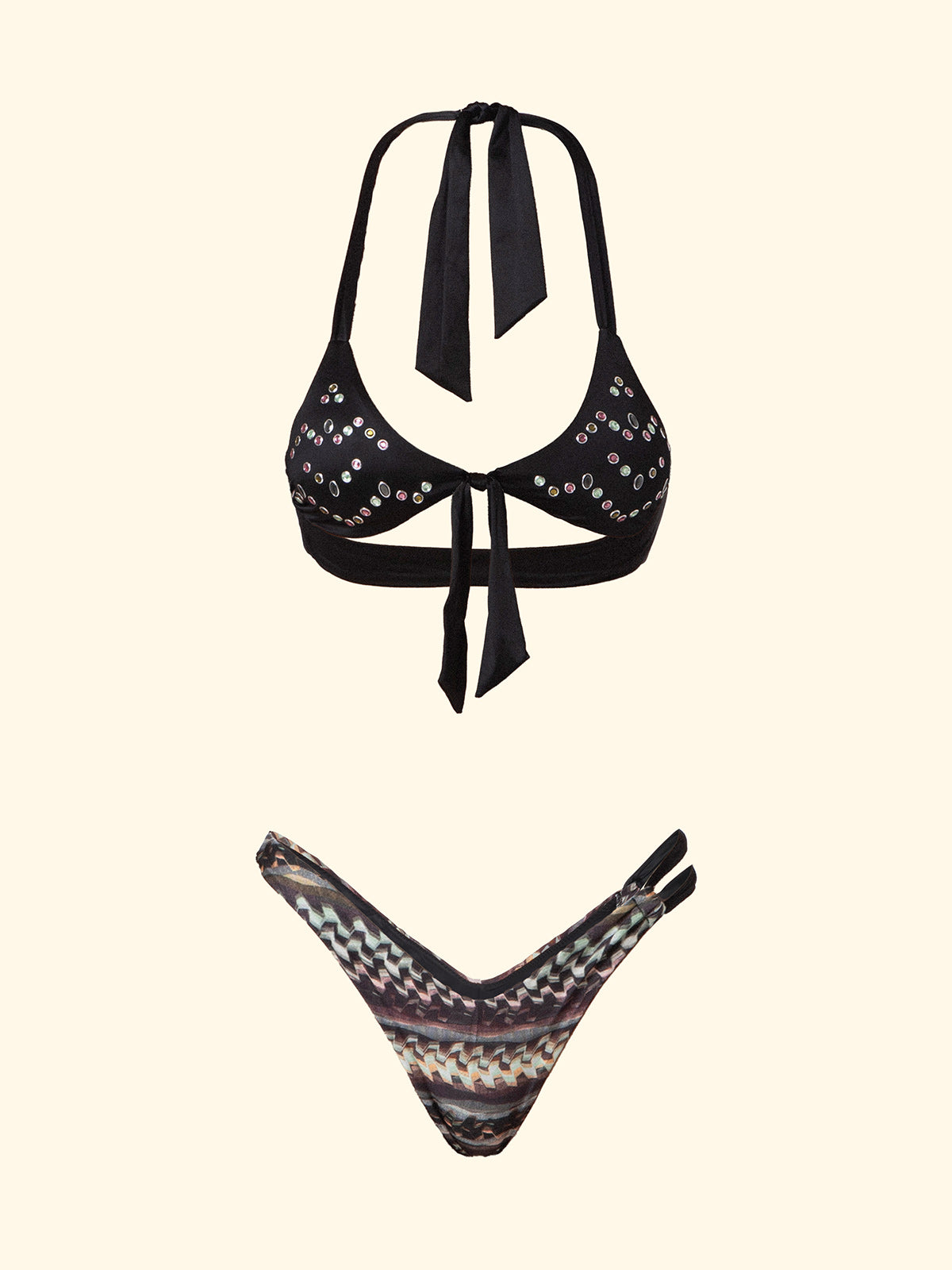 Ženski bikiniji F**K Podesivi gornji dio s Slip American Fixed Fantasy SW0621-X65